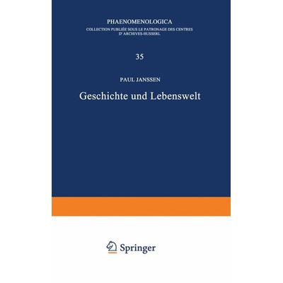 Geschichte und Lebenswelt, Taschenbuch von Petra Janssen, Springer Netherland, 978-94-010-3196-7