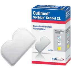 CUTIMED Sorbion Sachet XL Wundauflage 25x45 cm 12 St