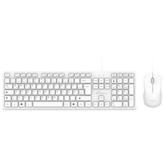 MediaRange kabelgeb. Tastatur/Maus Set, QWERTZ, Sym,1.5m,sw