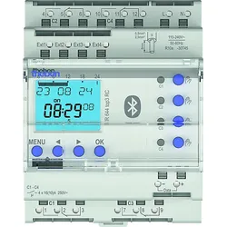 Theben Digitale Zeitschaltuhr Astroprogr., 4 Kanal TR 644 top3 BLE RC