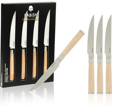"Babish High-Carbon 1.4116 German Steel 4 Pack 5"" Steak Knife Set"