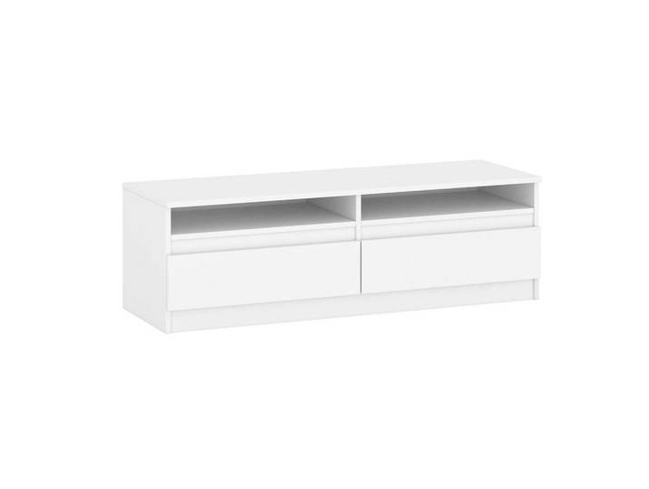 Feldmann-Wohnen Lowboard Lala 120 weiß 120 / 40 / 38cm, Weiß, Rechteckig, 120x38x40 cm, Wohnzimmer, TV Möbel, Lowboards, Lowboards stehend