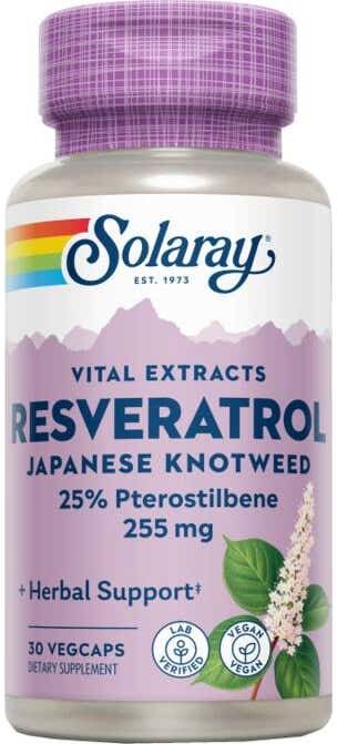 SOLARAY Super Resveratrol 250 mg 30 caps
