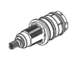 Herzbach Ersatzteile logic plus thermostatkartusche, 80.568500.1.09 80.568500.1.09