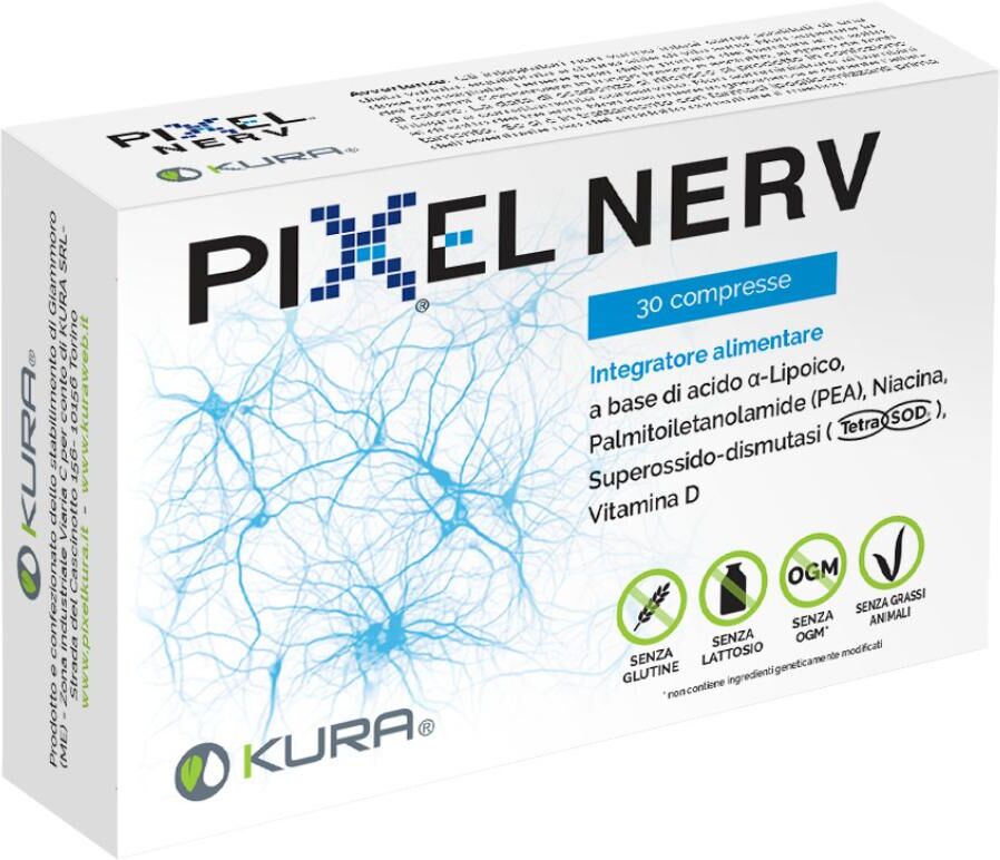 KURA Srl Pixel Nerv, 30 Compresse