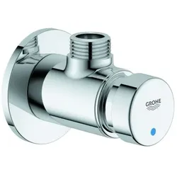 Grohe Selbstschluss-Brauseventil Euroeco CS chrom, Markierung blau/rot, 36267000