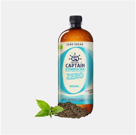 CAPTAIN KOMBUCHA BIO ZERO ORIGINAL 1Lt