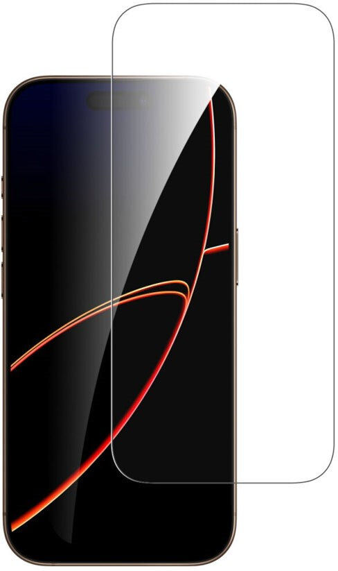 4Smarts iPhone 17 Pro Second Glass Hærdet Glas m. Monteringsramme - Case Friendly - Gennemsigtig