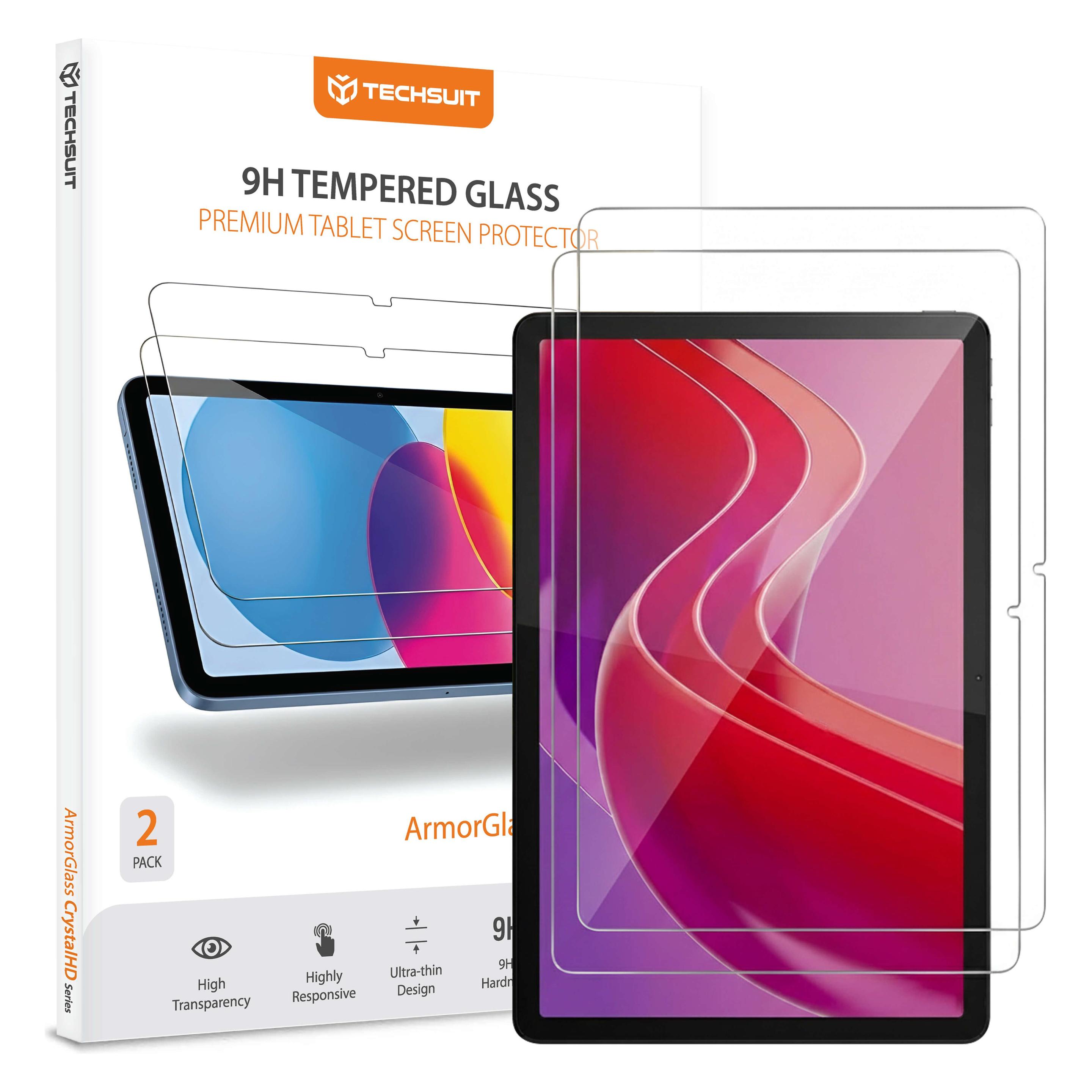 Techsuit - ArmorGlass CrystalHD (2 pack) - Lenovo Tab M11 - Clear (2 Stk., Lenovo Tab M11) (65367306)