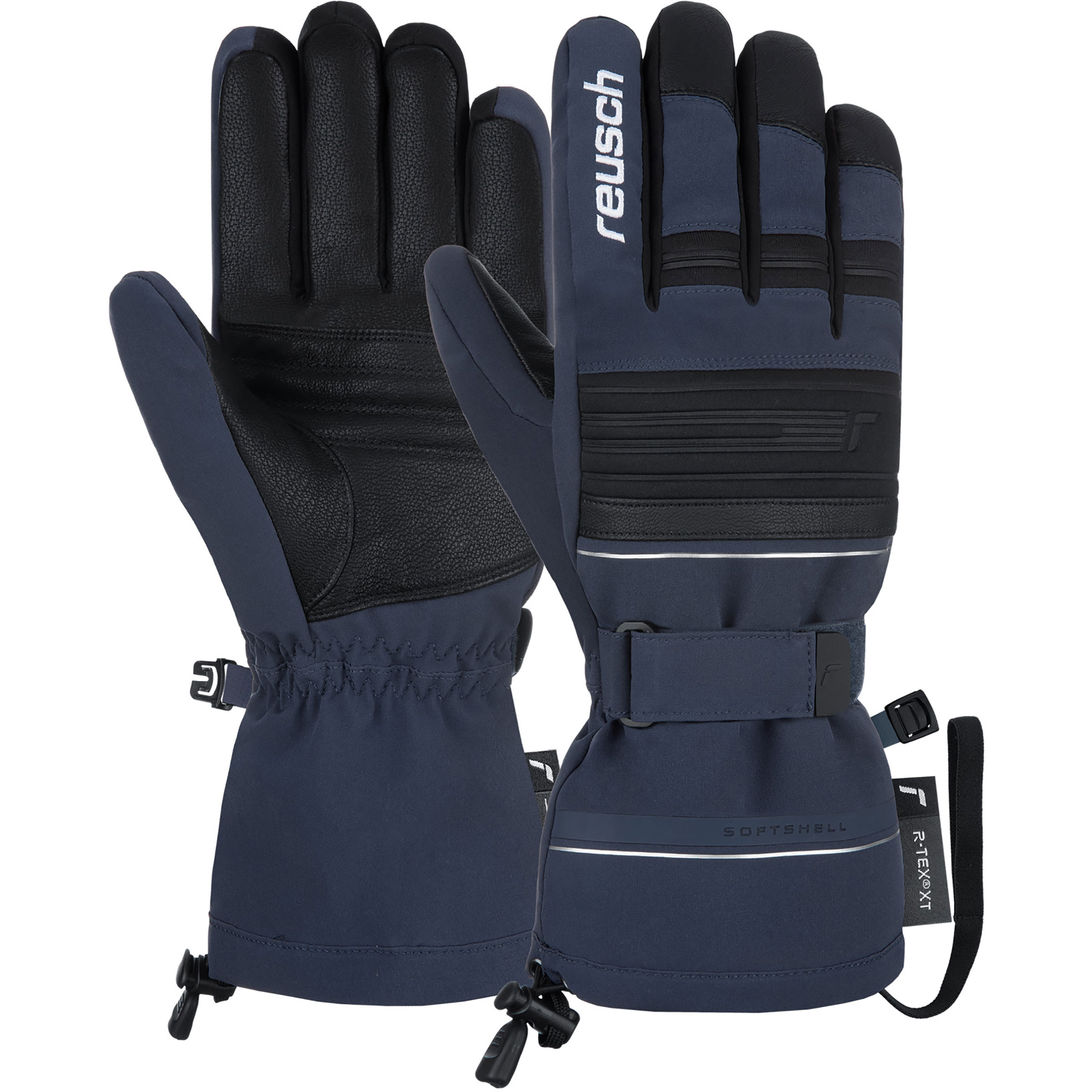 Reusch Conan R-TEX XT Skihandschuhe blau Größe 7 Skifahren Elastisch Wasserabweisend