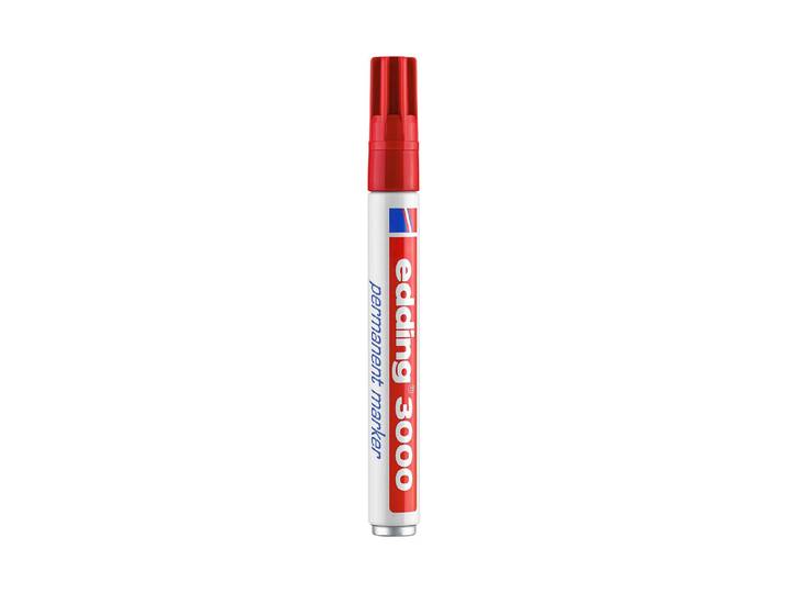 Edding 3000 Permanentmarker rot