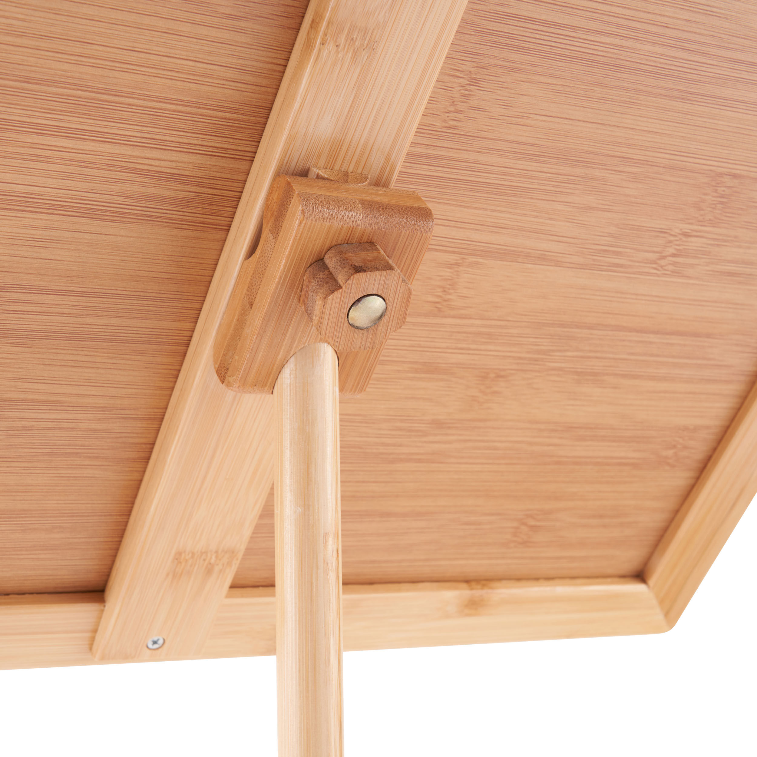 SPRINTIS Présentoir sur pied BAMBOU A3 réglable, aspect bois