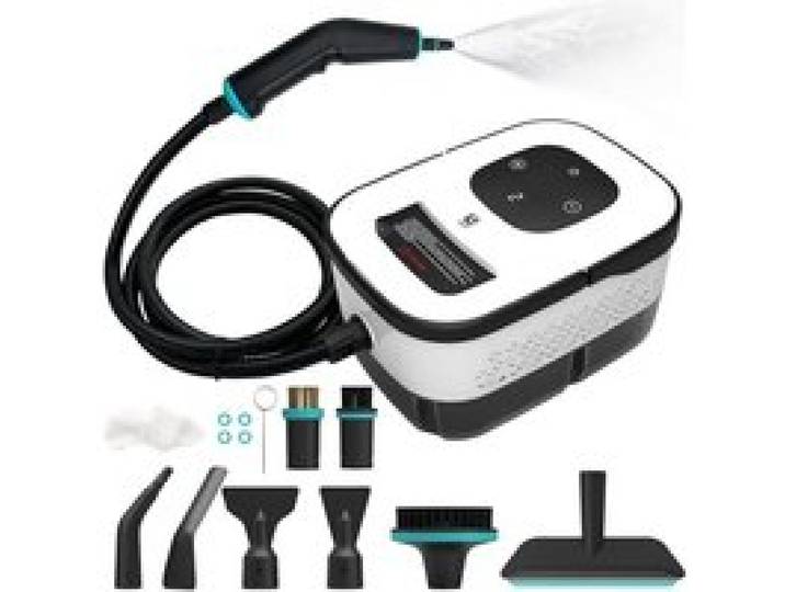 Nettoyeur Vapeur Portable 2500W Steam Cleaner Portable À 6 Vitesses Avec Grand Réservoir Et 10 Accessoires Nettoyage Vapeu[NV147]