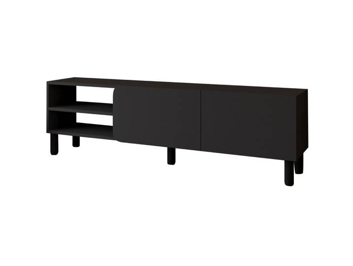 TV-Möbel Georis Anthrazit Holzwerkstoff B 150 cm - TV-Möbel