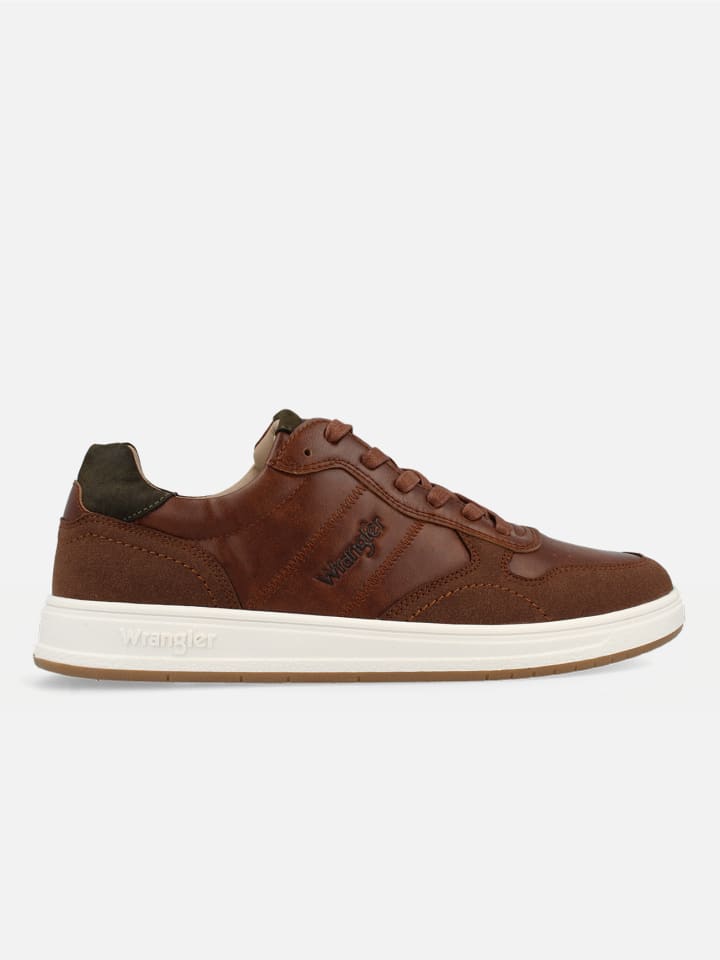 Wrangler Sneakers "Rusty" in Braun - 44