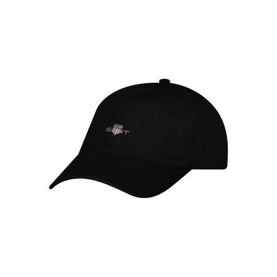 Snapback Cap GANT "Cap Shield Cotton Twill Cap", Herren, schwarz, Obermaterial: 100% Baumwolle CO., Caps