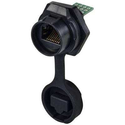 TRU COMPONENTS Einbaubuchse, RJ45 auf PCB TC-12770456 Einführhilfe für RJ45 1St.