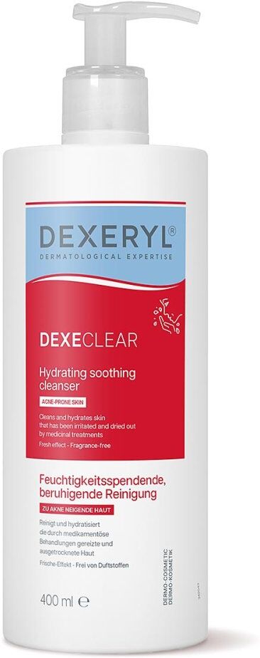 Dexeryl Dexeclear Reinigung Feuchtigkeitsspendend 400ml