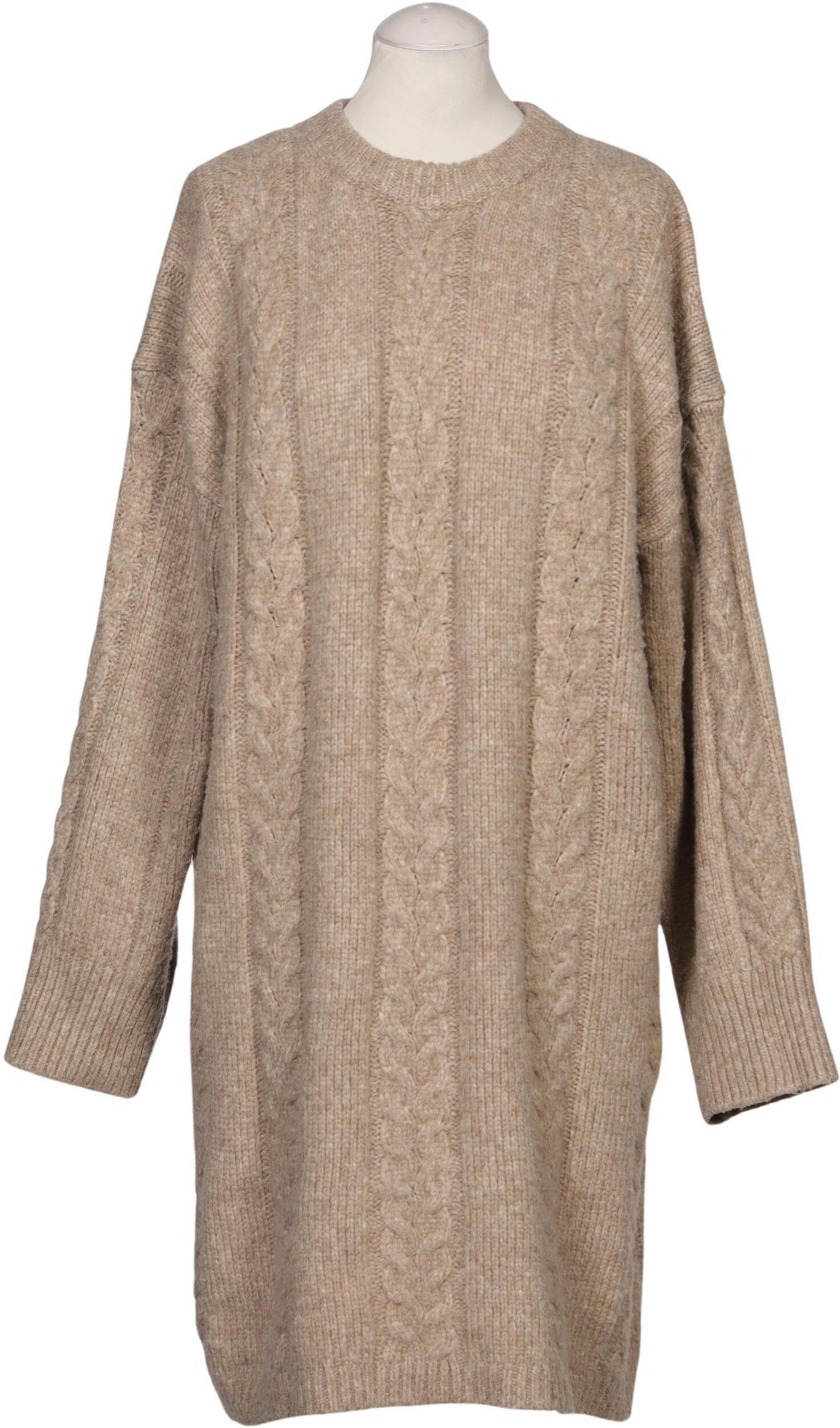 asos Damen Kleid, Beige, Gr. M, Synthetik - Second Hand