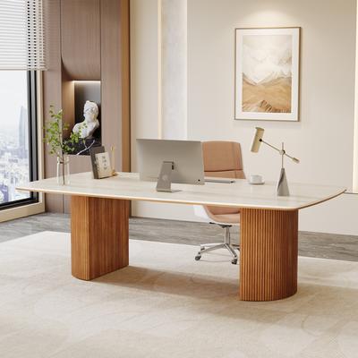 OEM "78.74"" Extra Long Executive Computer Desk, Home Office Study Workstation Desk Collaboration Boss Desk"