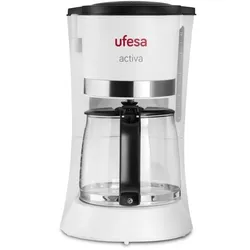 Ufesa CG7123 Activa Filterkaffeemaschine, mit Fassungsvermögen für 12 Tassen oder 1,2 l, Permanentfilter