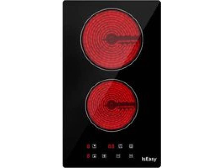Plaque de cuisson vitrocéramique/électrique IsEasy T2V-01M