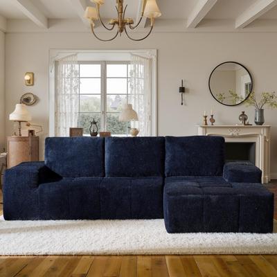 OVIOS Starry Sky Fabric Chaise Lounge Sofa