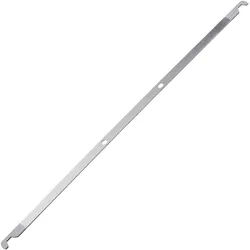100 Hängeschienen Metall, gelocht, 347 mm, silbergrau, hellgrau