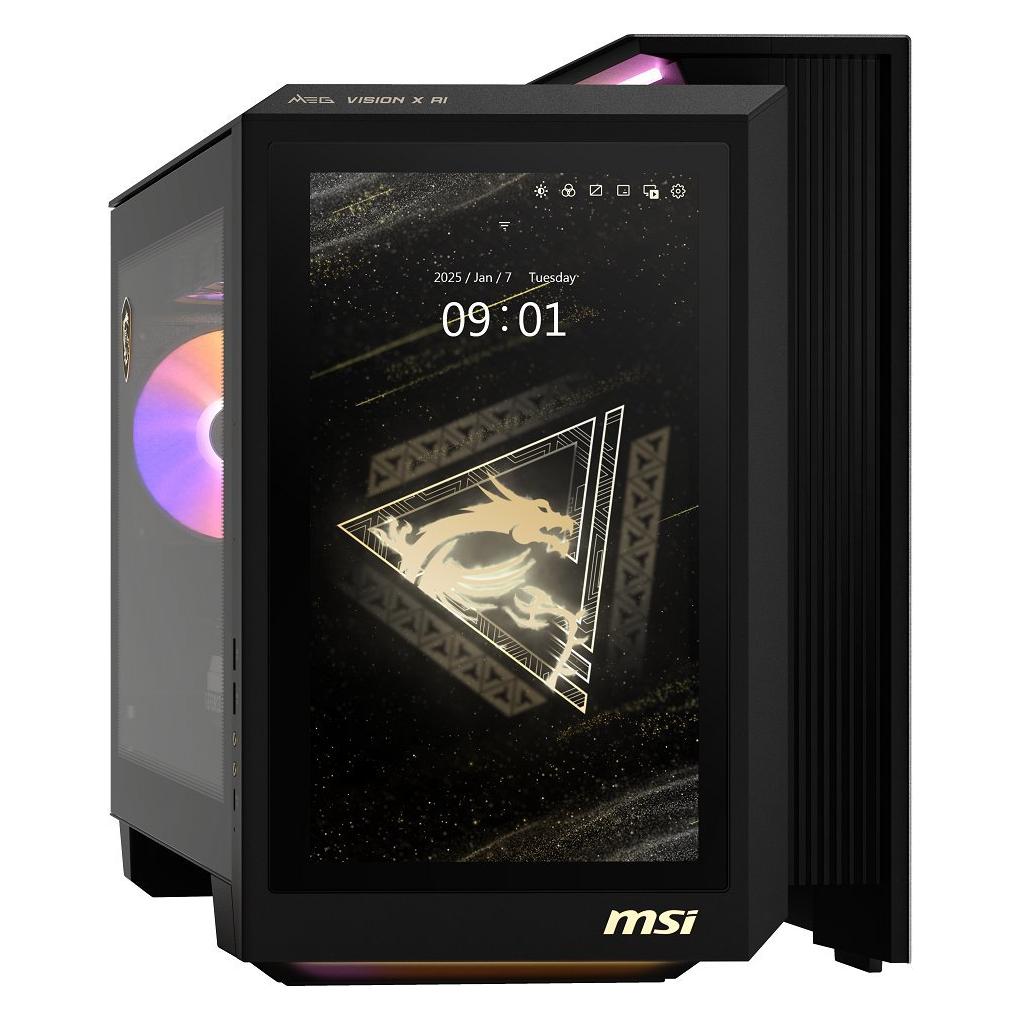 MSI MEG Vision X/AI 2NVV9-289EU/Tower/U9-285K/64GB/2TB/RTX 5080/W11H/3R (2000 GB, 64 GB, Intel Core Ultra 9 285K) (MEG Vision X AI 2NVV9-289EU)
