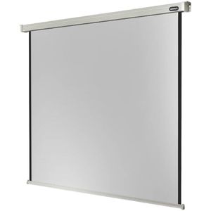 Celexon Beamer-Leinwand Motor Professional, 120 Zoll, 215 x 215 cm, Format 1:1, Motorleinwand