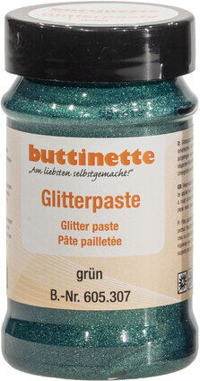 buttinette Glitterpaste in verschiedenen Farbtönen, 100 ml