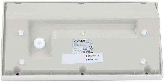 Vtac LAMPADA LED DA MURO ANGOLARE 20W BIANCO 6500K IP65