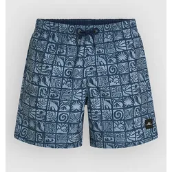 O'Neill Print 16'' Boardshorts dark blue bricks Gr. XS