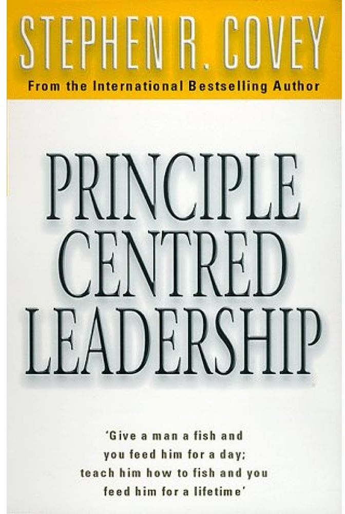 Simon & Schuster Principle Centred Leadership by Stephen R Covey