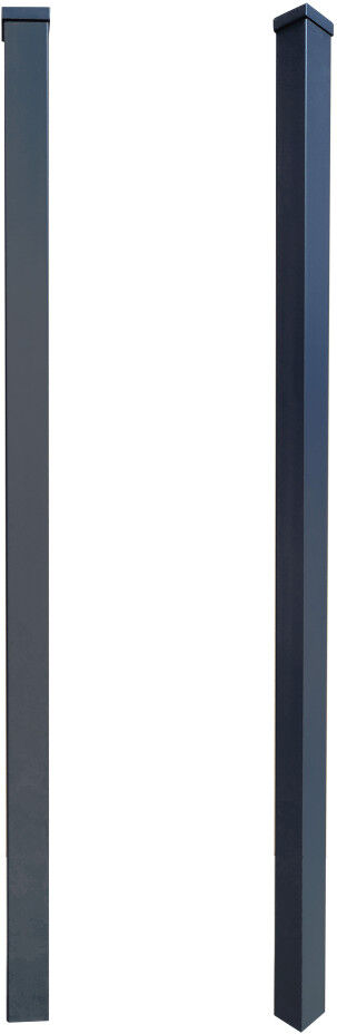 Floraworld Zaunpfosten 160 x 6,3 cm anthrazit