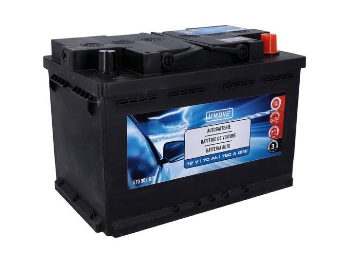 Umove Autobatterie AGM 70Ah / 760A