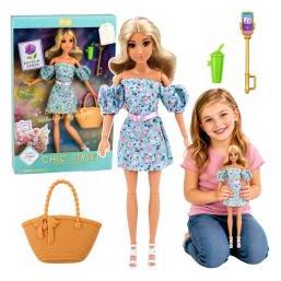 Lean Toys Anlily-Puppe im blauen Kleid Accessoires (71225374)
