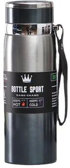 Inspire Curations 1L Stainless Steel Thermal Water Bottle Vacuum Insulated Thermos For Hot & Cold Drinks blue