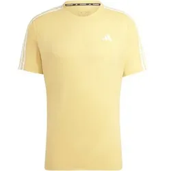ADIDAS Herren T-Shirt Own the Run 3-Streifen, Größe S in Orange Orange