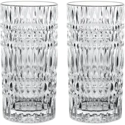 Nachtmann Barista Latte Macchiato 2er-Set - B/H/T ca. 7.70x15.10x7.70