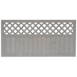 BM Zaun Husum Fichte basaltgrau 180x95cm