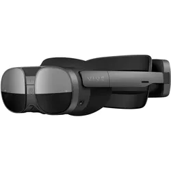 HTC Vive XR Elite Virtual Reality Brille Schwarz 128 GB inkl. Controller, Speich (128 GB), VR Brille, Schwarz