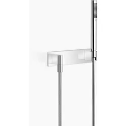 Dornbracht Schlauchbrausegarnitur mit Abdeckplatte, flowReduce, 27818980-000010, Farbe: Chrom