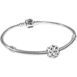 Pandora 08051 Armband Starterset Unendlichkeit, 19 cm