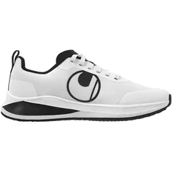 Uhlsport, Unisex, Hallenschuhe, Schuhe FLOAT 2.0 (44), Weiss, Schwarz