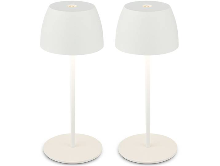 LED Außen-Tischleuchte BRILONER LEUCHTEN SERINA MINI 7803026 , weiß, Leuchten, LED Außen-Tischleuchte