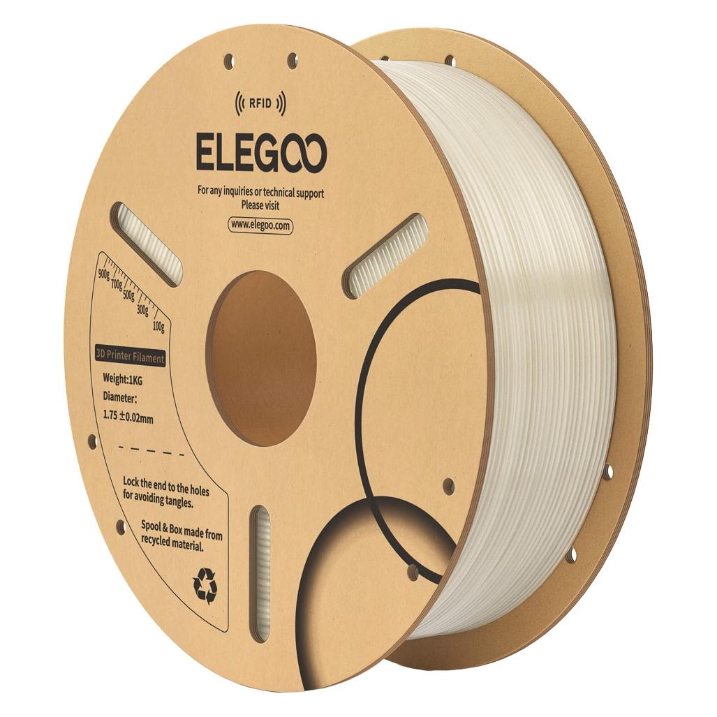 Elegoo Filament PLA 1,75mm 1kg - RFID - Translucent) (PLA, 1000 g, 1.75 mm) (50.203.0828)