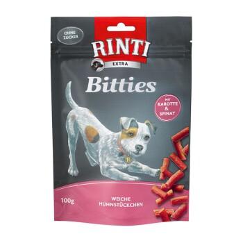 RINTI Bitties 12x100g Huhn mit Karotten und Spinat
