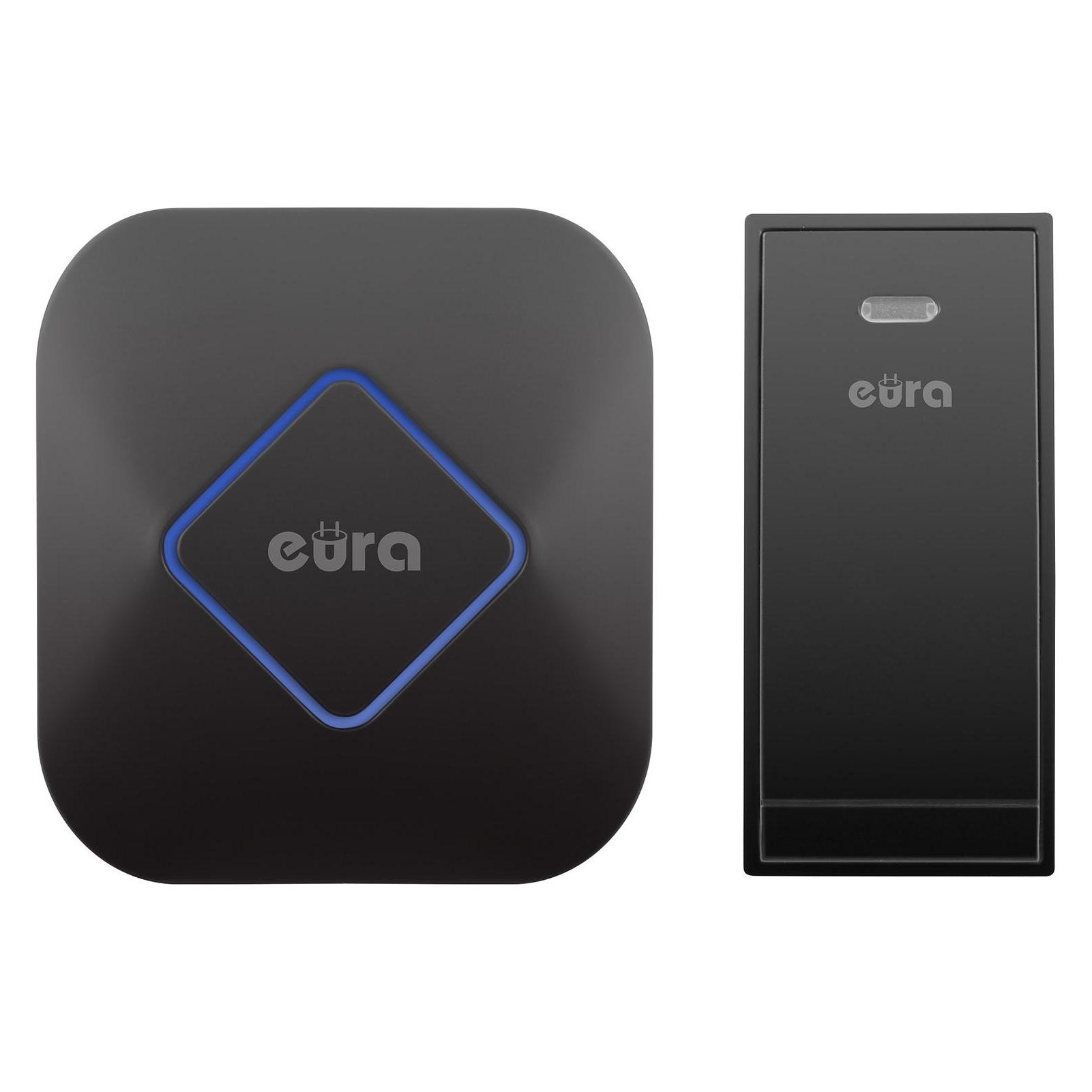 Eura FUNK-TÜRKLINGEL "" WDP-83H2 "JAZZ" BATTERIELOS SCHWARZ (Funk, Kabellos) (24284)