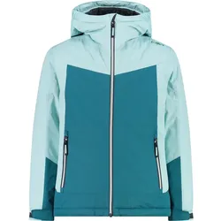 CMP Kinder G Jacket Fix Hood teal 128